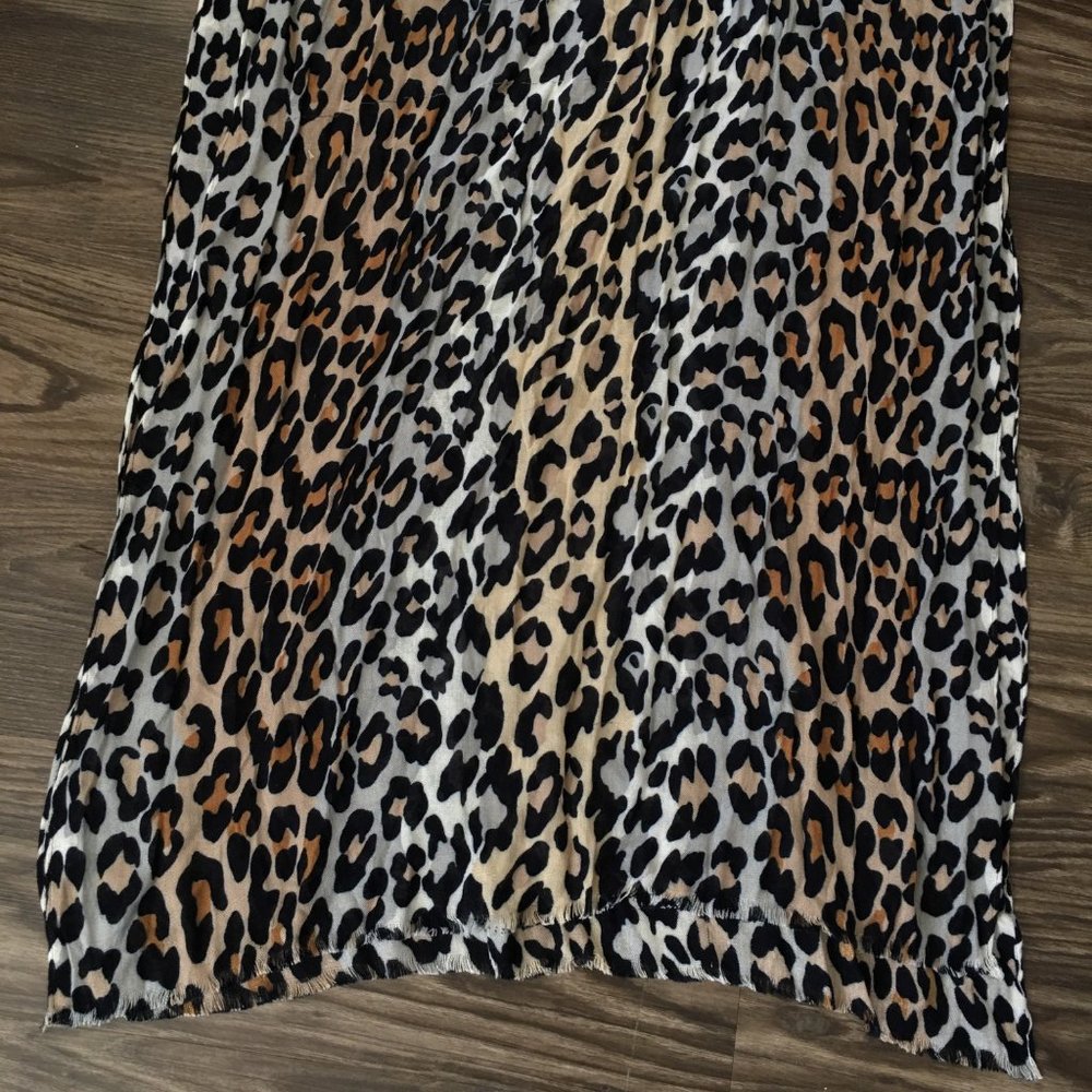 Leopard Print Scarf - Picture 7 of 7